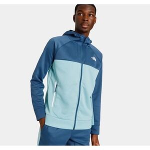 The North Face Kaveh Full Zip Hoodie Reef Waters / Shady Blue Men's XL NF0A83G8‎